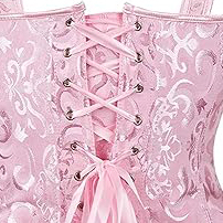 Elegant Women's 100% Premium Quality Brocade <b>Corset</b> with Breathable <b>Lace</b> Decoration Luxury <b>Corset</b> with OEM Wholesale Service - Product Image 3