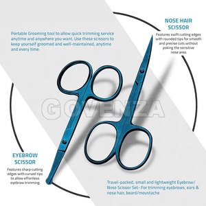 Tijeras de Belleza de Alta Calidad, Ligeras y Duraderas, de Acero Inoxidable Curvado, Diseñadas Específicamente para el Cuidado y el Aseo Preciso de las Uñas - Product Image 3