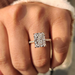 Best Quality Elegant Fashion Moissanite <b>Diamond</b> <b>Ring</b> for Women Luxury Jewelry for Wedding Party Engagement Gift Available - Product Image 4