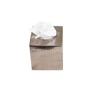 Dispensador de pañuelos metálico de diseño único, color oro rosa, caja para pañuelos metálica, precio de fábrica, para oficina, baño, sala de estar - Product Image 6