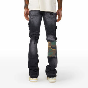 Pantalones Vaqueros de Primera Calidad al por Mayor, Pantalones Vaqueros de Mezclilla para Hombre, Diseño Personalizado, Corte Holgado, Estilo Casual - Product Image 3