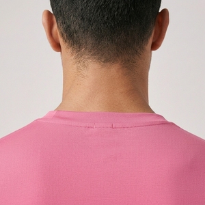 Camiseta de Compresión Rosa de Manga Corta para Hombre, Corte Ajustado, Secado Rápido, Cuello Redondo, Informal, para Entrenamiento - Product Image 6