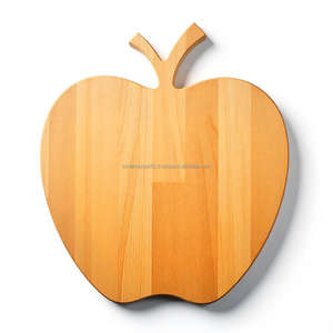Tabla de Cortar de Madera con Forma de Manzana de Primera Calidad, Resistente al Vapor, Apta para Lavavajillas, para Cortar, Servir y Uso Diario en la Cocina - Product Image 4