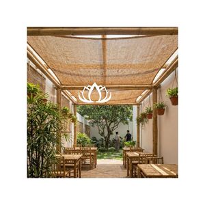 Vela de Sombra de Fibra de Coco Natural MÁS VENDIDA |   Toldo Ecológico de Coco en Forma de Triángulo y Rectángulo - Product Image 1