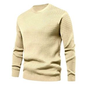 Pull décontracté pour homme de haute qualité, coupe ample, grande taille, en polyester/coton, séchage rapide, doublure en laine, anti-boulochage – Collection Automne – Offre Spéciale - Product Image 2