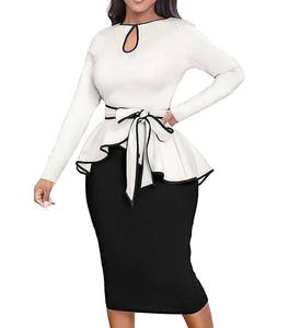 Elegante Vestido Polo para Mujer, Ropa de Trabajo, Algodón Piqué Transpirable, Uniformes Deportivos para Dama con Logotipo Personalizado - Product Image 1