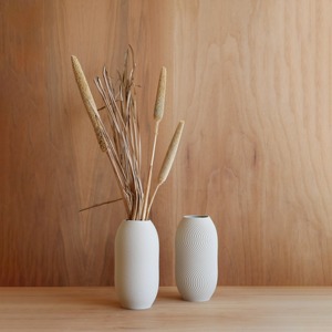 Minimalist <b>Ceramic</b> Tabletop <b>Vase</b> Matte Finish 8-16 Inches Exquisite Durable Design for Housewarming Decor - Product Image 1