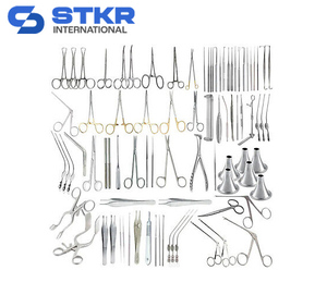 ชุดเครื่องมือผ่าตัดหู STKR INTERNATIONAL SI-Surgical Instruments สำหรับการผ่าตัดกระดูกหูและกลองหู ชุดเครื่องมือหูคอจมูก 101 ชิ้น ทำจากสแตนเลสสตีล ใช้งานด้วยมือ - Product Image 1