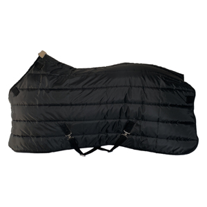 BRAND ZONE Manta de Invierno para Caballo de Forro Polar Impermeable Personalizada con 2 Correas para las Patas - Diseño de Cuello Estándar - Product Image 2