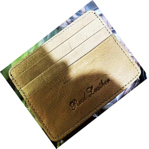<b>Simple</b> Minimalist Tactical Pouch Unisex Slim Microfiber Card Holder Front Pocket Thin Compact Waterproof Outdoor Stylish - Product Image 2