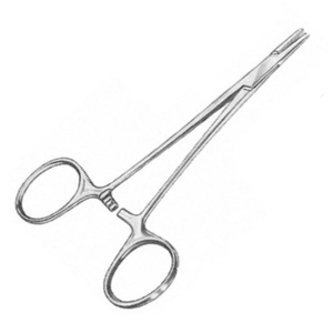 Manual Reusable WARSAW Halsey Needle Holders 13 cm Stainless Steel Suture Surgical Instruments | needle holder - Product Image 6