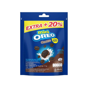 OREO MINI POUCH BISCUITS ORIGEN INDONESIA 58.4GR x24 AL POR MAYOR - Product Image 3