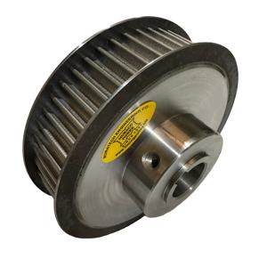 ชุดขับเคลื่อนแรงบิดสูง 55T 8MGT พร้อมพูลเลย์ 8M HTD GT2 พูลเลย์ 8MHTD ปรับแต่งความกว้างสายพาน รูเพลาแบบกำหนดเอง ปรับแต่งจำนวนฟัน รูเพลาแบบกำหนดเอง ดุมแบบมีร่องล็อค - Product Image 6