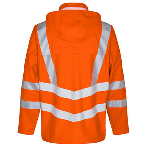Construction Safety Uniform Reflecting Workwear High Visibility Safety Clothing Security <b>Worker</b> <b>Jackets</b> - Product Image 4