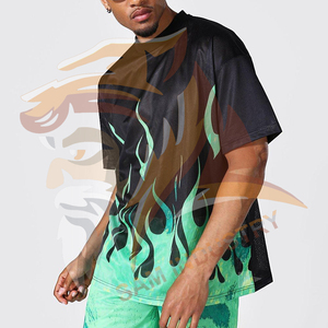 Conjunto de Dos Piezas Sublimadas para Hombre, Diseño Personalizado con Etiqueta Privada, Impresión por Sublimación, Alta Calidad, Precio Económico - Product Image 4