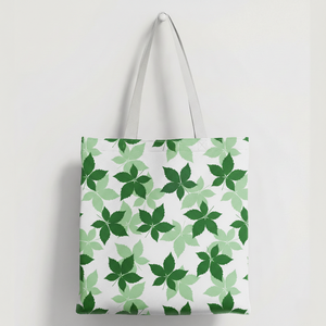 Sac fourre-tout fonctionnel en coton sac à bandoulière en tissu réutilisable lavable de grande capacité pour faire du shopping - Product Image 3