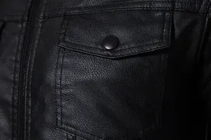 Premium Quality Men <b>Genuine</b> <b>Leather</b> <b>Jacket</b> 2026 Fashion <b>Leather</b> <b>Jacket</b> for Casual and Outdoor Use - Product Image 5