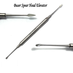 Juego de 3 Elevadores Periósteicos Manuales para Odontología, Instrumentos de Relleno Dental, Elevador Periósteo para Implantes de Bone Bridge - Product Image 4