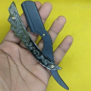 Maquinilla de afeitar profesional de borde recto de acero inoxidable para cara, cuerpo, Bikini, axilas, afeitado para barberos y entusiastas del afeitado - Product Image 4