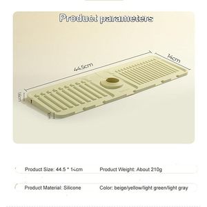 Nouveau Tapis de Drainage pour Robinet de Cuisine 2024, Protection Anti-éclaboussures Allongée pour Évier, Tapis de Robinet Durable, Protection de Robinet - Product Image 4