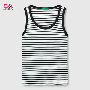 Camiseta sin Mangas para Mujer, Último Modelo, Material 100% Algodón, Transpirable, de Secado Rápido, para Gimnasio y Fitness - Product Image 1