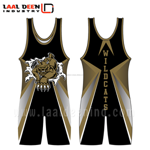 Singlets de lutte en Spandex, hauts une pièce, personnalisé, pour hommes, collection 100% - Product Image 3