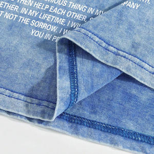 T-shirt long oversize unisexe de qualité supérieure, délavé à l'acide, 100 % coton, personnalisable pour la distribution de marques - Product Image 5