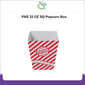 ราคาตลาดต่ำสุด คุณภาพพรีเมียม ผลิตในอินเดีย เป็นมิตรกับสิ่งแวดล้อม และใช้แล้วทิ้งได้ กล่องกระดาษใส่ป๊อปคอร์นแบบแบน ขนาด 30 ออนซ์ - Product Image 2