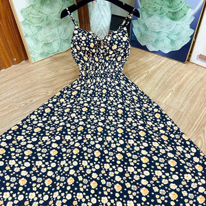 Vestido Maxi Elegante y Sencillo para Mujer, Lavable, Cómodo, Informal, Formal, con Cintura Natural, de Seda Tejida, Manga Corta - Product Image 6