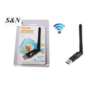 อะแดปเตอร์ USB ไร้สาย 150Mbps 2.4GHz เสาอากาศแบบหมุนได้สำหรับการเชื่อมต่ออินเทอร์เน็ตของแล็ปท็อปพีซี - Product Image 1