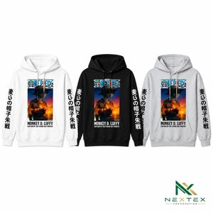 Sweat-shirt à capuche personnalisé avec motif anime, streetwear japonais pour hommes, sweat-shirt en molleton, fabrication OEM, vente en gros - Product Image 6