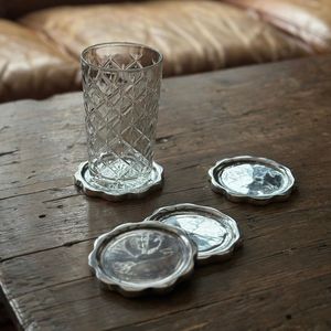 Premium Finish Metal <b>Drink</b> <b>Coasters</b> For Luxury Restaurants Hotels Offices Homes And Special Occasion Decoration - Product Image 6