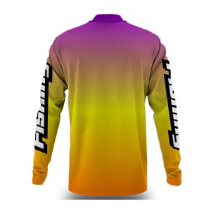 Camisa de Pesca Personalizada para Hombre, UPF 50, Secado Rápido, Transpirable, Manga Larga, Sublimación, Ropa de Pesca para Exteriores, Uniforme de Equipo - Product Image 2