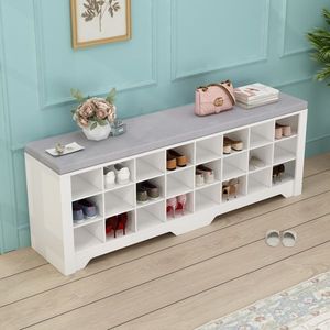 Scarpiera Moderna in Alluminio, Mobile Semplice per Soggiorno con Armadio Portascarpe Regolabile Salvaspazio per Uso Domestico - Product Image 4