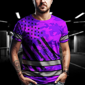 Men's And Women's New <b>Funny</b> Cartoon 3d Print T-<b>shirt</b> Reflective Safety Work <b>Shirts</b> High Visibility Short Sleeve T-<b>shirts</b> - Product Image 2