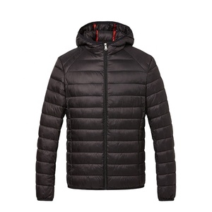 Veste coupe-vent personnalisée pour homme, manteau d'hiver, veste en ripstop, capuche chaude, rembourrage épais, logo sur le devant, réversible, écologique - Product Image 1