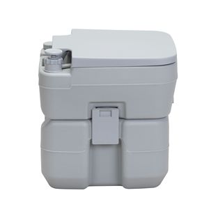 Inodoro gris portátil con tanque de residuos de 5,3 galones y bolsa de transporte para RV Boat Camping Porta Potty - Product Image 5