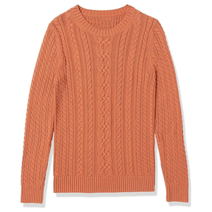 Pull en tricot épais surdimensionné pour femmes, taille plus, col rond, manches chauve-souris, coupe ample, pull décontracté - Product Image 1