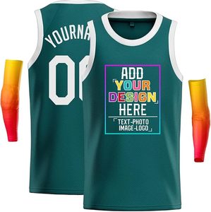 Unisex Basketball Jersey Sleeveless Mesh Heat-Transfer Printed Custom Breathable <b>Flame</b> Retardant Crew Neck T-Strap Adult Sport - Product Image 5