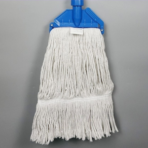 Recharge de tête de balai serpillère en coton robuste et réutilisable, auto-essoreuse, pour nettoyage de sols humides, usage commercial et industriel, durable, vente en gros usine - Product Image 3