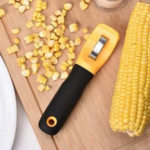 Sbucciatore di mais da cucina, macchina per pelare frutta e verdura con lama verticale seghettata, coltello per sbucciare e spelare il mais - Product Image 3