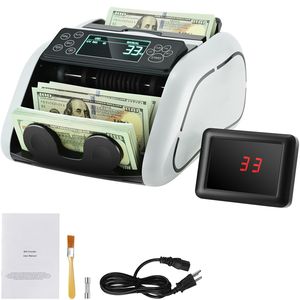 Machine de comptage d'argent grande capacité avec tri automatique des billets, détection de contrefaçon UV, MG et IR, comptage de devises USD et EUR - Product Image 4