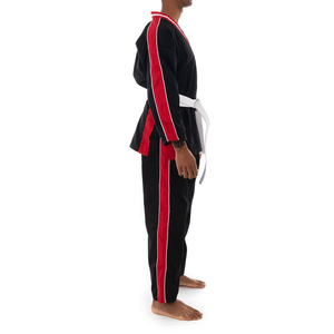 Vêtements de sport et uniformes d'entraînement de taekwondo en polyester de haute qualité avec logo personnalisé pour adultes, vêtements d'arts martiaux haute visibilité - Product Image 3