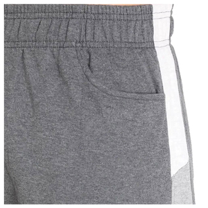Conjunto de camiseta y pantalones cortos para hombre con bloques de color, cuello redondo, informal, de verano, transpirable, de poliéster y algodón, tejido, deportivo - Product Image 6
