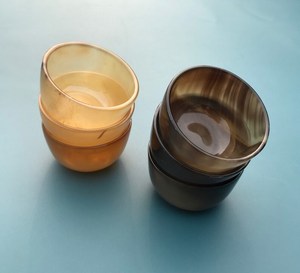 Cuencos pequeños de cuerno de búfalo, cuenco para preparar, taza para salsa, cuenco para picar, plato para guardar anillos, soporte moderno para anillos, plato para una sola porción, regalos para amantes de la gastronomía - Product Image 3