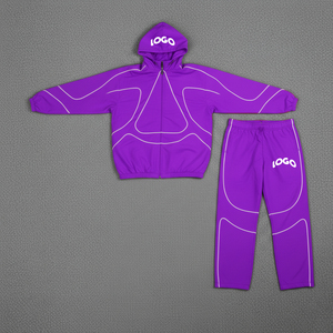 Conjunto Deportivo Personalizado 100% Nailon con Capucha, Informal, Ligero, de Secado Rápido, Cortavientos, de Longitud Completa, Reflectante, Unisex - Product Image 6