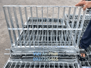 Grille de drainage en acier galvanisé pour caniveau |   Grille de bac de récupération robuste - Product Image 3