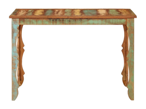 Mesa de Comedor de Estilo Bistro con Tapa de Madera Reciclada de Forma Cuadrada, Patas Curvas de Madera Moderna de Mediados de Siglo, Ecológica, Duradera, en Varios Colores - Product Image 2