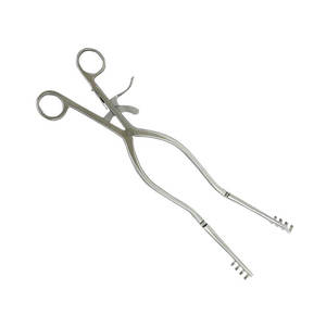 Rétracteur chirurgical auto-retenant Beckman-Adson à pointes coupantes et émoussées en acier inoxydable - Product Image 4