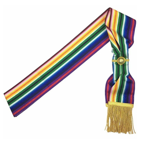 Cinturones de Guardia de Honor Hechos a Mano, Cinturones de Tela de Encaje Ceremonial de Primera Calidad, Accesorios Decorativos para Uniformes al por Mayor - Product Image 1